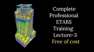 How to define material properties in etabs Ι Lecture-3