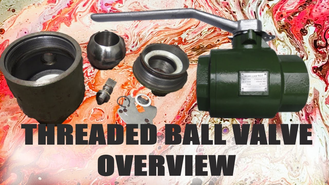 THREADED BALL VALVE REPAIR. HOW TO TAKE APART A THREADED BALL VALVE