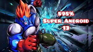 HES ACTUALLY INSANE!! (Super Android 13) showcase || DRAGON BALL LEGENDS