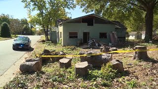 SCENE VIDEO: Skull found in Hopewell