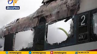 Train Catches Fire in Southern Germany | No Injuries