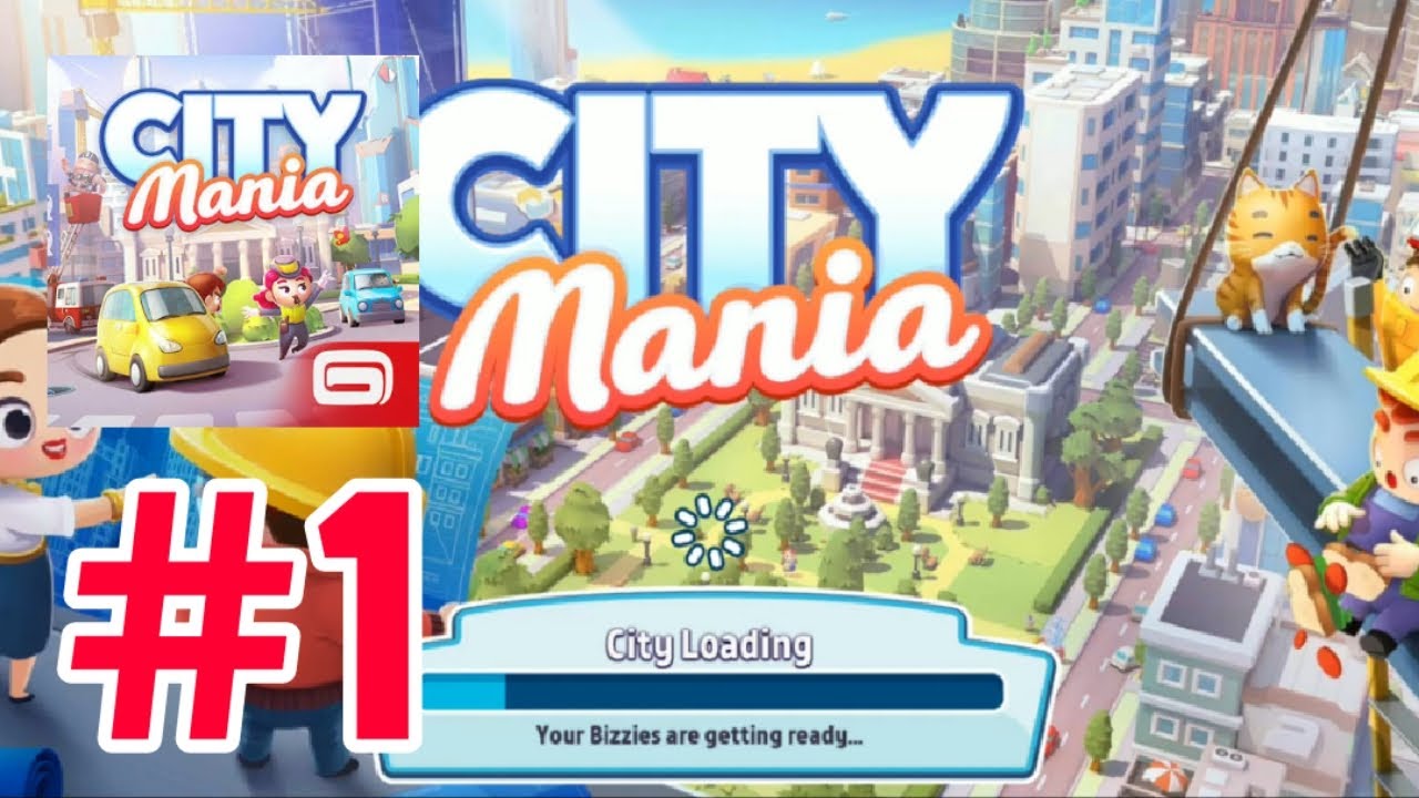 1 City Mania Town Building Game Gameplay Walkthrough (Android/IOS