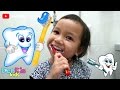 Anak 3 tahun Belajar Gosok Gigi Sendiri - Brush Your Teeth for Kids | DenDis Kids