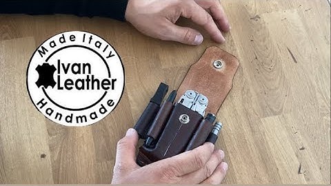 Leatherman surge EDC PATTERN #leatherpattern #leatherman  #handmade #pattern #leathersheath