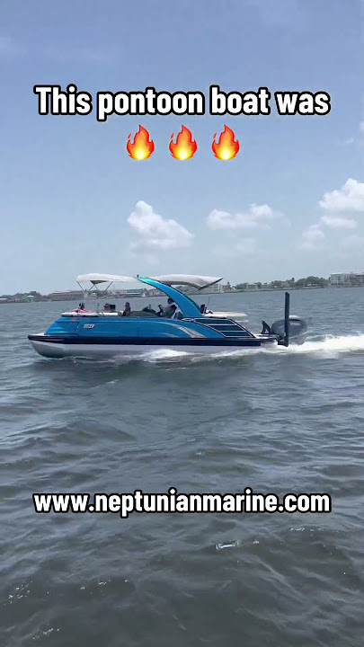 If you are looking for accessories for your pontoon boat, browse Neptunian Marine today!