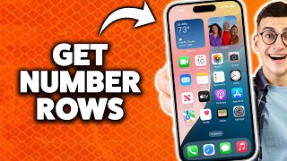 How To Get Number Rows On iPhone Keyboard 2026 (Step-By-Step Tutorial) screenshot 2