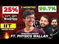 Cracked iit jee in 5 months iit jee story of bhavay is pw enough for jee advanced iit motivation