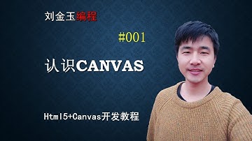 html5+canvas开发#001 认识canvas，制作第一个canvas程序#编程创造城市#刘金玉