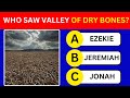 Bible General Knowledge Quiz l Bible Boss Quiz #bible