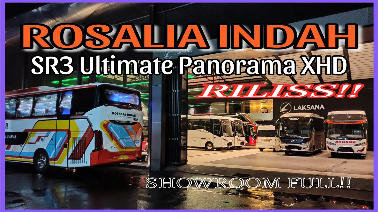 ROSALIA INDAH RILISS‼️ SR3 Panorama XHD Ultimate! Hino RM 280 Dan