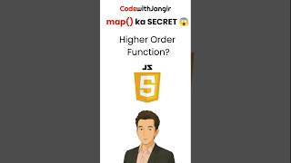 Higher Order Function -  map() function  | JavaScript #interview #javascript