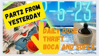 2-5/23 part 2 thrift w/tash @goodwill west Boca-HAUL at end!🌟💕🌟