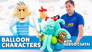 Creating an Octopus Character with Balloon Twisting! | With Gergö Csatai - BMTV 475 by Balloon Market 1,125 views 2 months ago 28 minutes