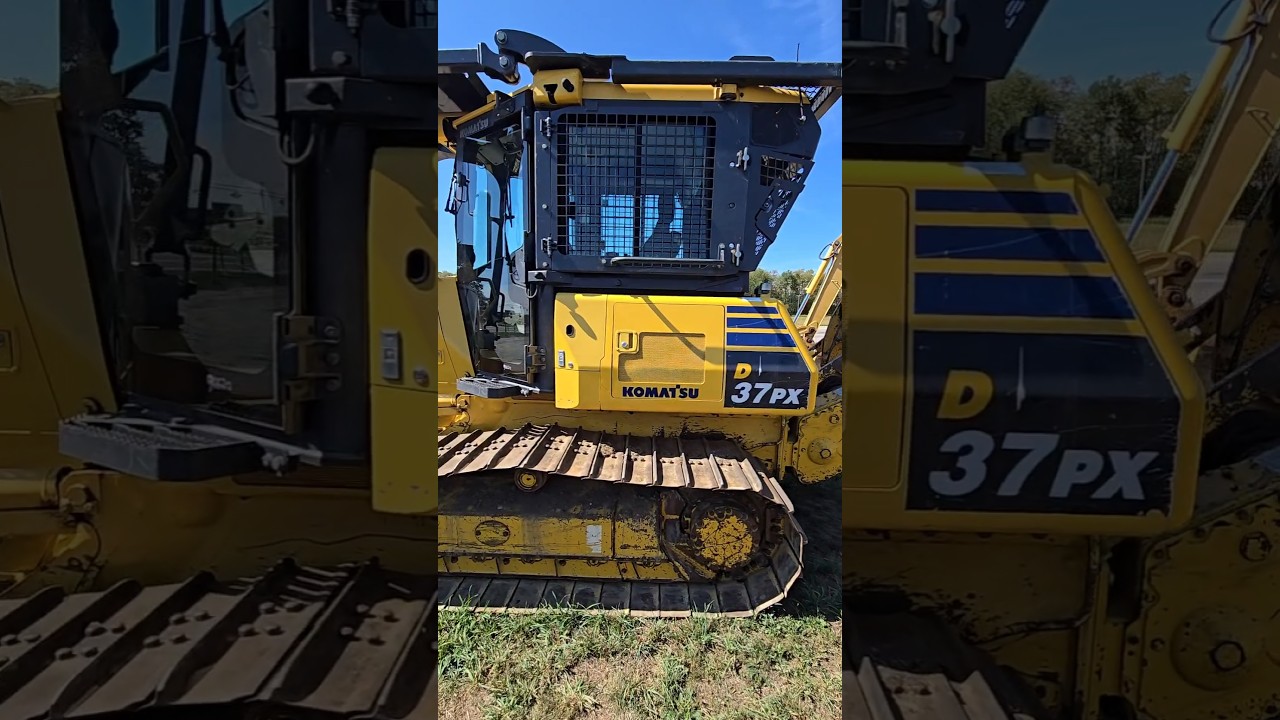 Komatsu 37PX Dozer up for Auction! 