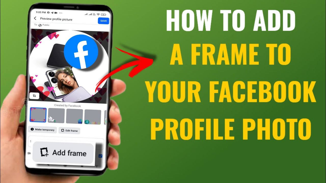 How to Add a Frame to Your Facebook Profile Photo | Step-by-Step Guide ...