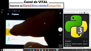 Aprenda QPython3L - Aula 1