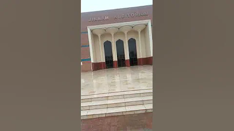 Jinnah Auditorium Bahauddin Zakariya University Multan. #bzu #pakistan #hurairah #multan