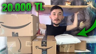 Amazondan 20.000 TL’lik toplu paket açılışı!