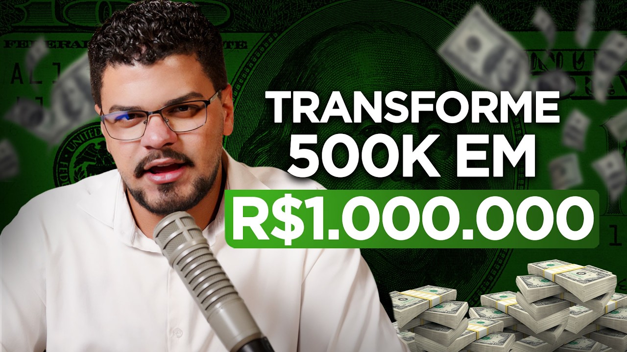 Como Investir R$ 500 mil e viver de renda sem trabalhar!
