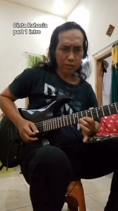 Cinta Rahasia intro cover gitar #guitarcover #dangdut  #leadgitar