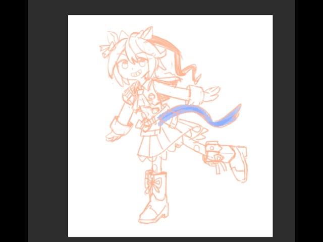 キャラクターイラスト_トウカイテイオー｜作業配信｜Drawing Stream
