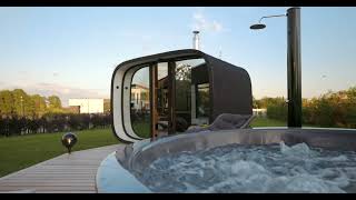 Leil Saunas - Round Cube Single