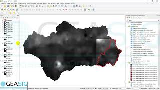 Calculadora raster QGIS