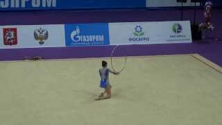Petrosyan Elizabeth Mari (hoop), Armenia.Международный турнир юниорок, г.Москва 2014
