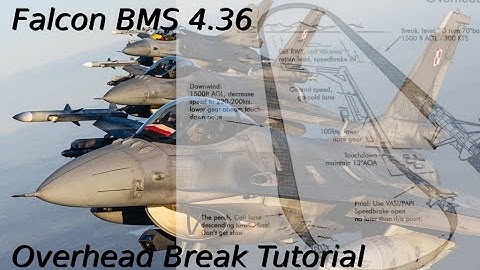 Falcon BMS 4.36 Overhead Break/ Landing Tutorial F-16