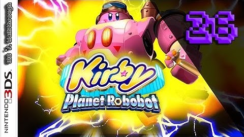 Kirby: Planet Robobot - 100% Walkthrough Part 26 - Level 4 - 6 (All Code Cubes, Story Mode, English)