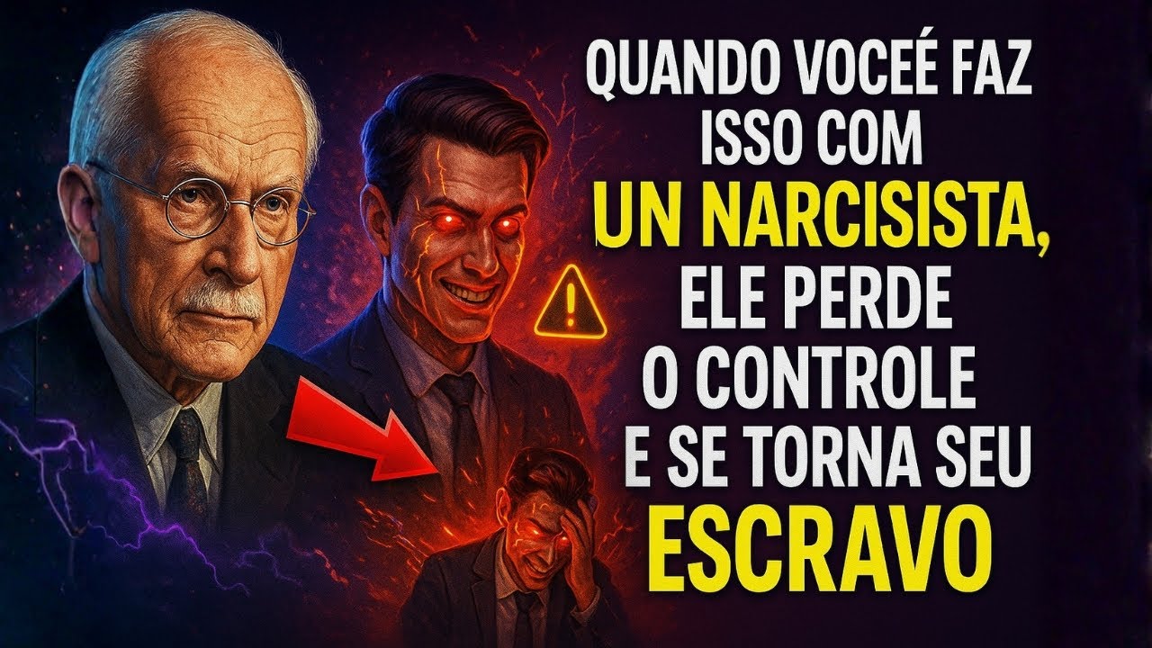 Quando você faz isso com um NARCISISTA, ele perde o controle e se torna seu ESCRAVO | CARL JUNG DIZ
