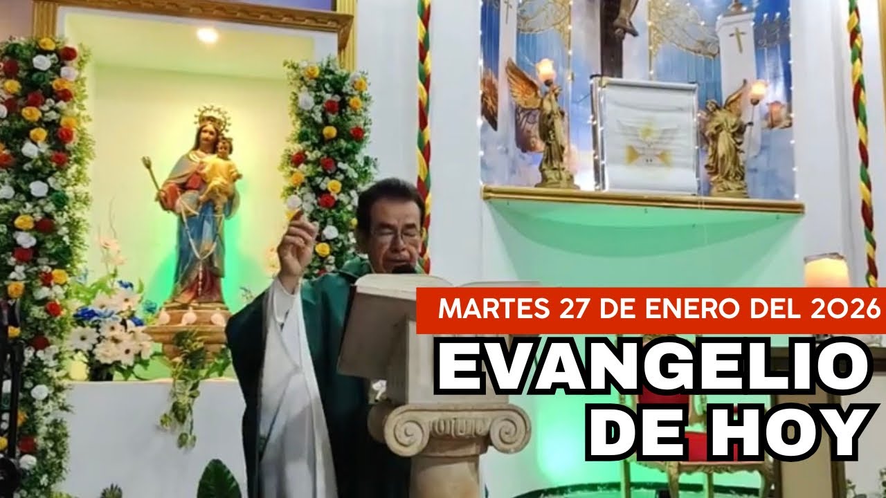 Evangelio de hoy Martes 27 de Enero del 2026 - YouTube