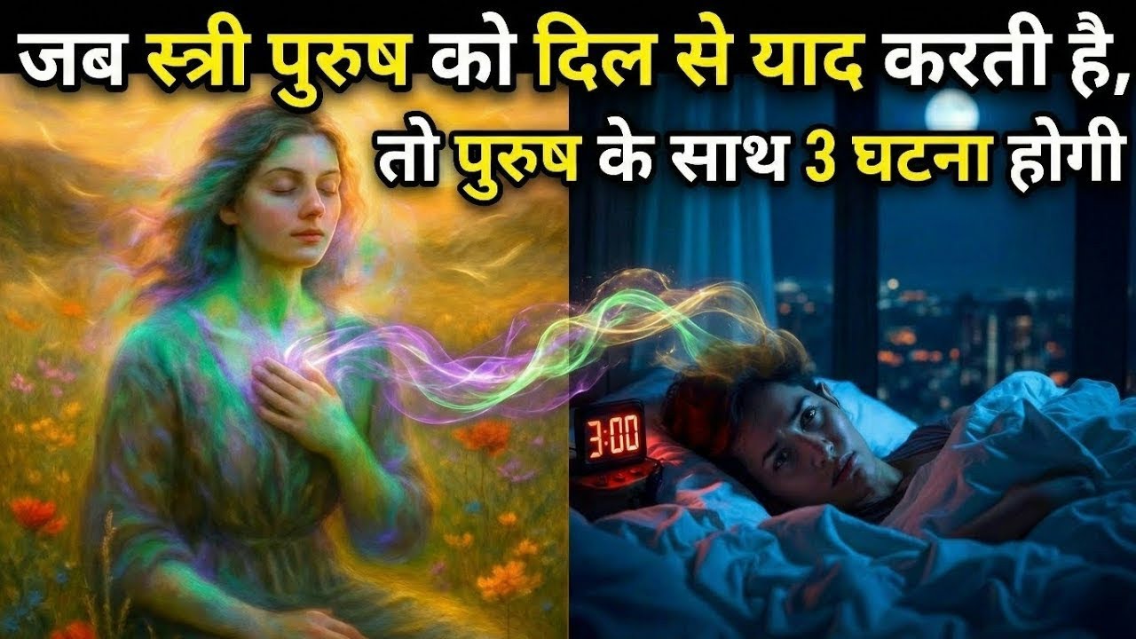 अगर कोई स्त्री आपको याद कर रही है,तो आपके साथ होंगी ये 3 अजीब घटनाएं!😲|