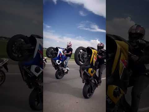 یک چرخ با موتور سنگین با آهنگ دوست پسرت خله همش رو الکله