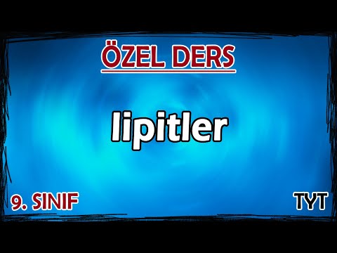 5) Lipitler - Özel Ders (9. Sınıf)