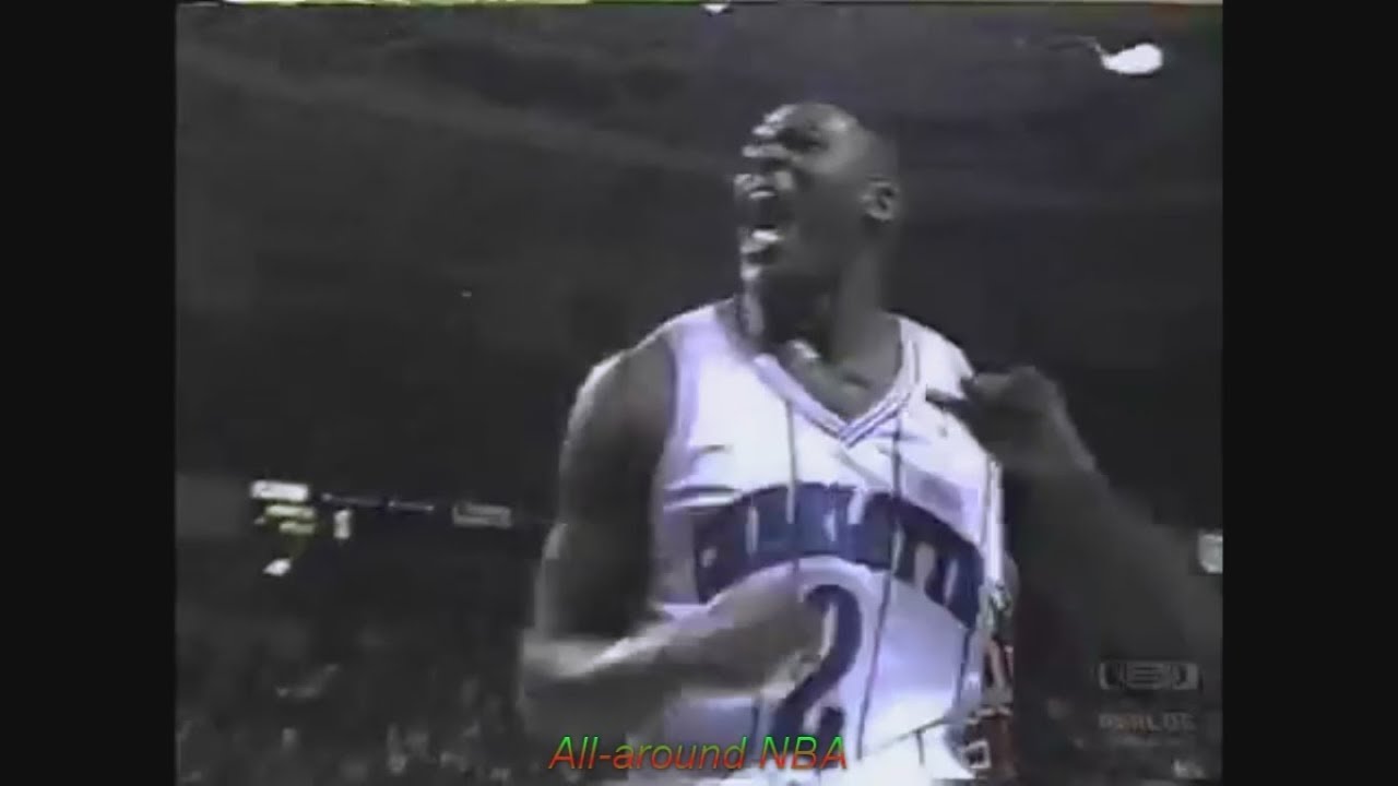 Larry Johnson 31 Points Vs. Bulls, 1992-93. - YouTube