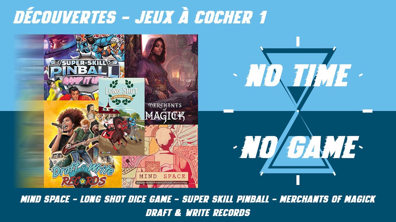 Découvertes #8 - Jeux à cocher 1