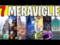 LE 7 MERAVIGLIE del MONDO di MINECRAFT
