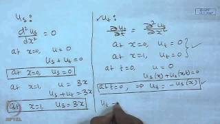 Mod-10 Lec-24 Solution of Parabolic PDE : Separation of variables method