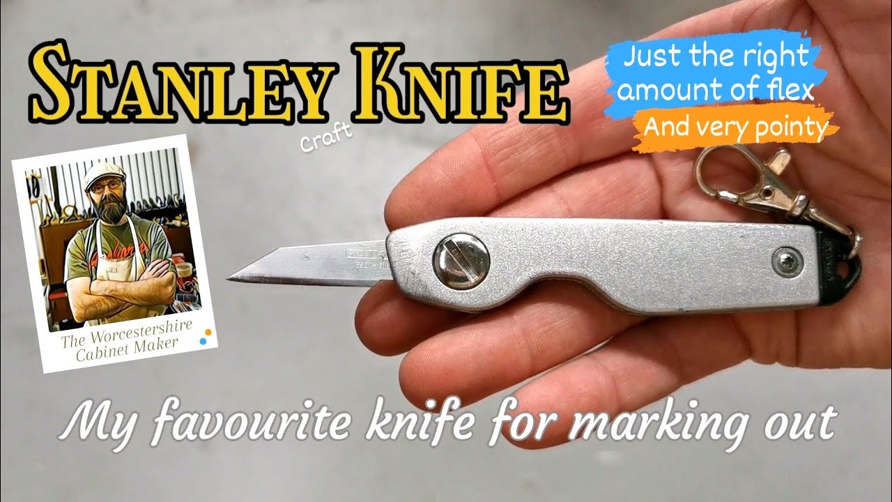 Stanley 0-10-598 Utility Knife foldable, Silver - Pocketknives 