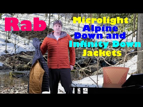 Reviewing The Rab Microlight Down And Microlight Infinity Down Jackets