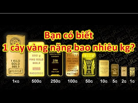 Video: Bao nhiêu gam vàng mỗi tấn là tốt?