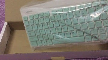 Showcasing my Miniso wireless keyboard and a mouse set hope you guys 😉 enjoy!