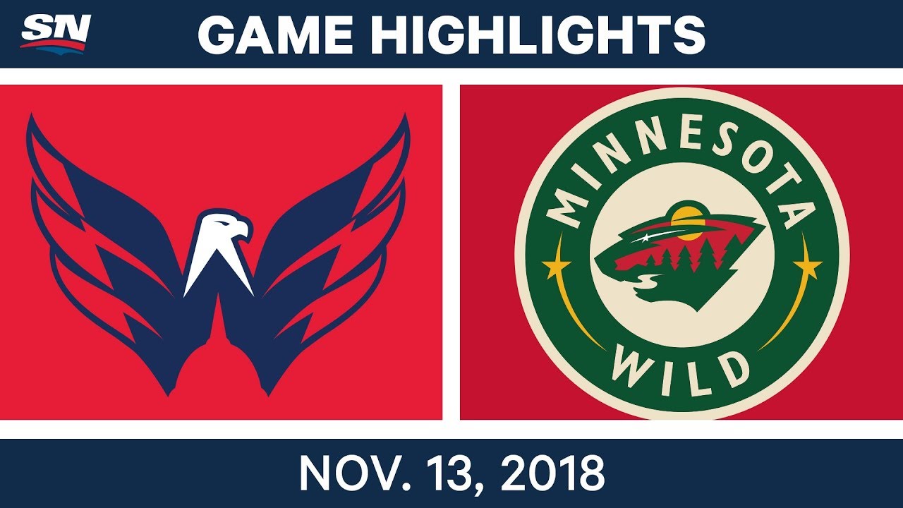 NHL Highlights | Capitals vs. Wild– Nov. 13, 2018