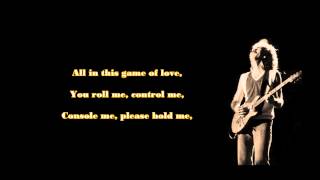 Video thumbnail of "Santana ft. Tina Turner - The Game of Love (lyrics)"