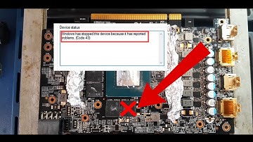 ERROR CODE 43 FIXED!!! RTX 3060 TI REPAIR