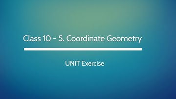 Coordinate Geometry - Equation of a Straight Line 10th Chapter 5(78).