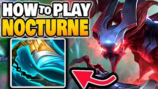 How to play Nocturne Jungle w/ BUFFED JUNGLE XP in patch 14.10