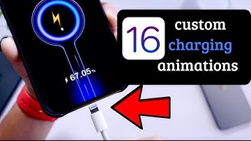 How to Set Custom Charging Animations on iPhone with iOS 16