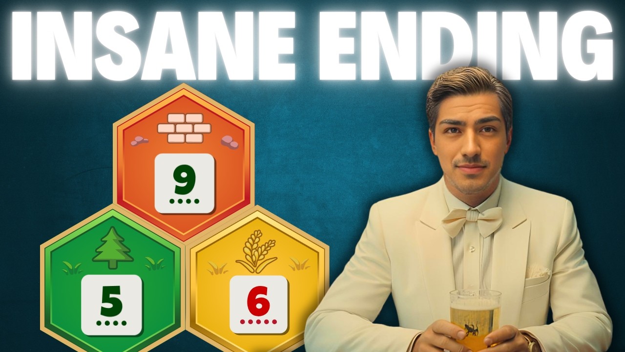 Самая НАПРЯЖЕННАЯ игра в Катан 1 на 1